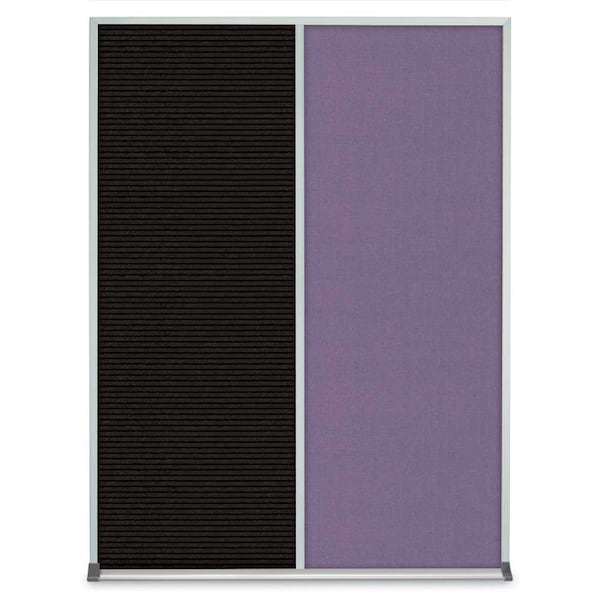 Single Door Radius Corkboard, 36"X36", B